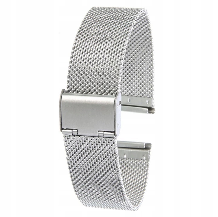 

Bransoleta pasek Smartwatch 18mm stal Mesh Srebrna
