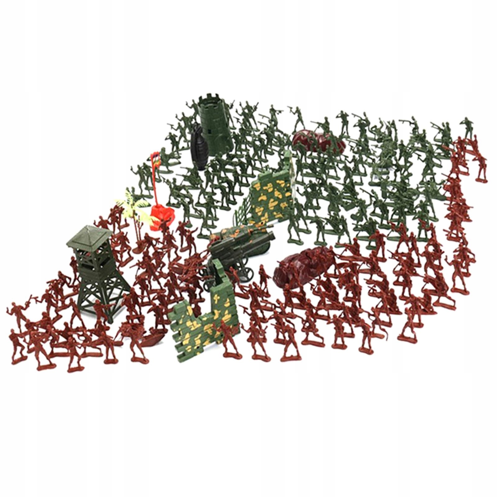 238 Pieces Base Set 4cm Soldiers & Assorted Marka Soydol