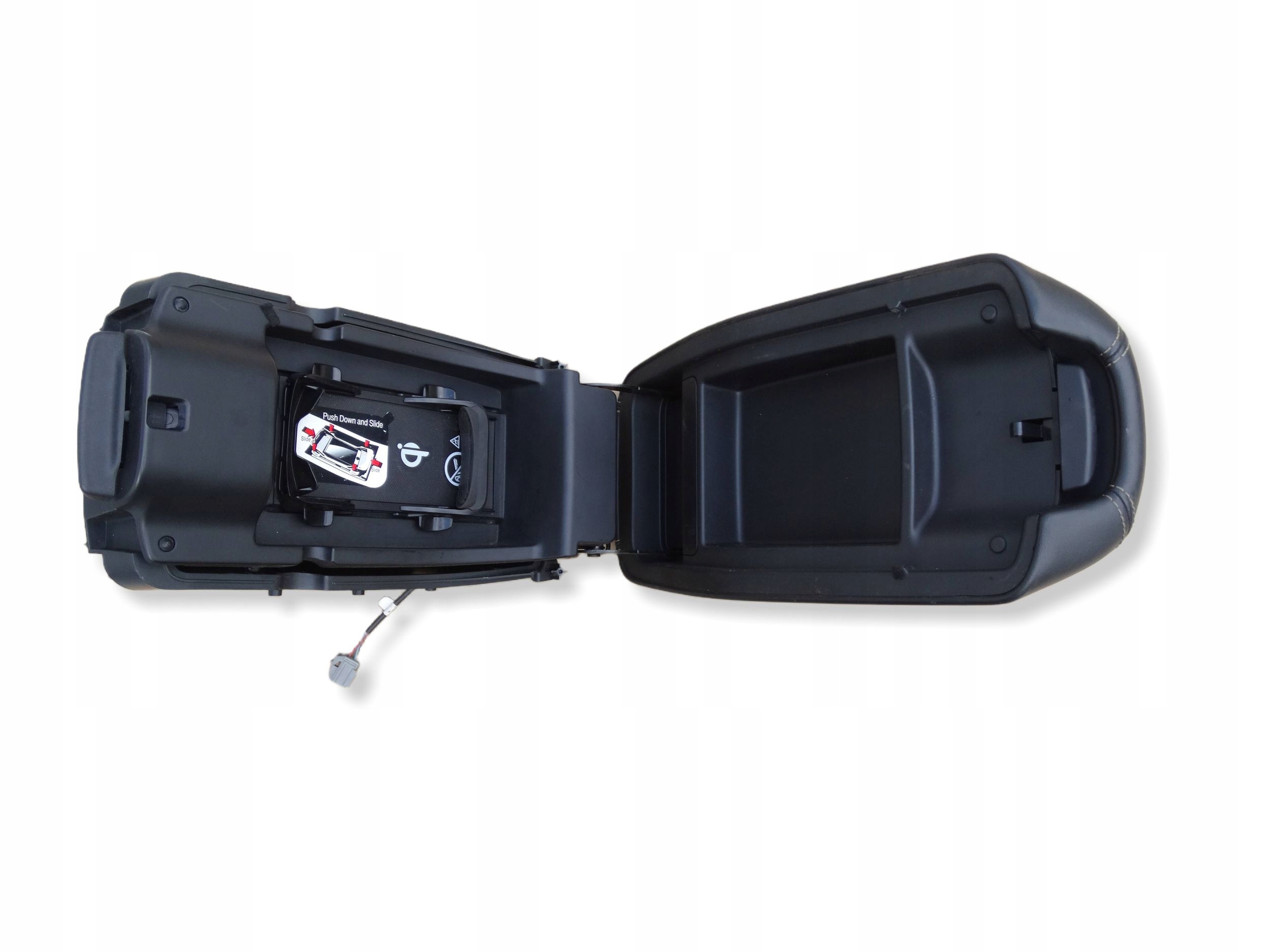 armrest TUNELU black leather LADOWARKA JEEP CEROKEE V KL