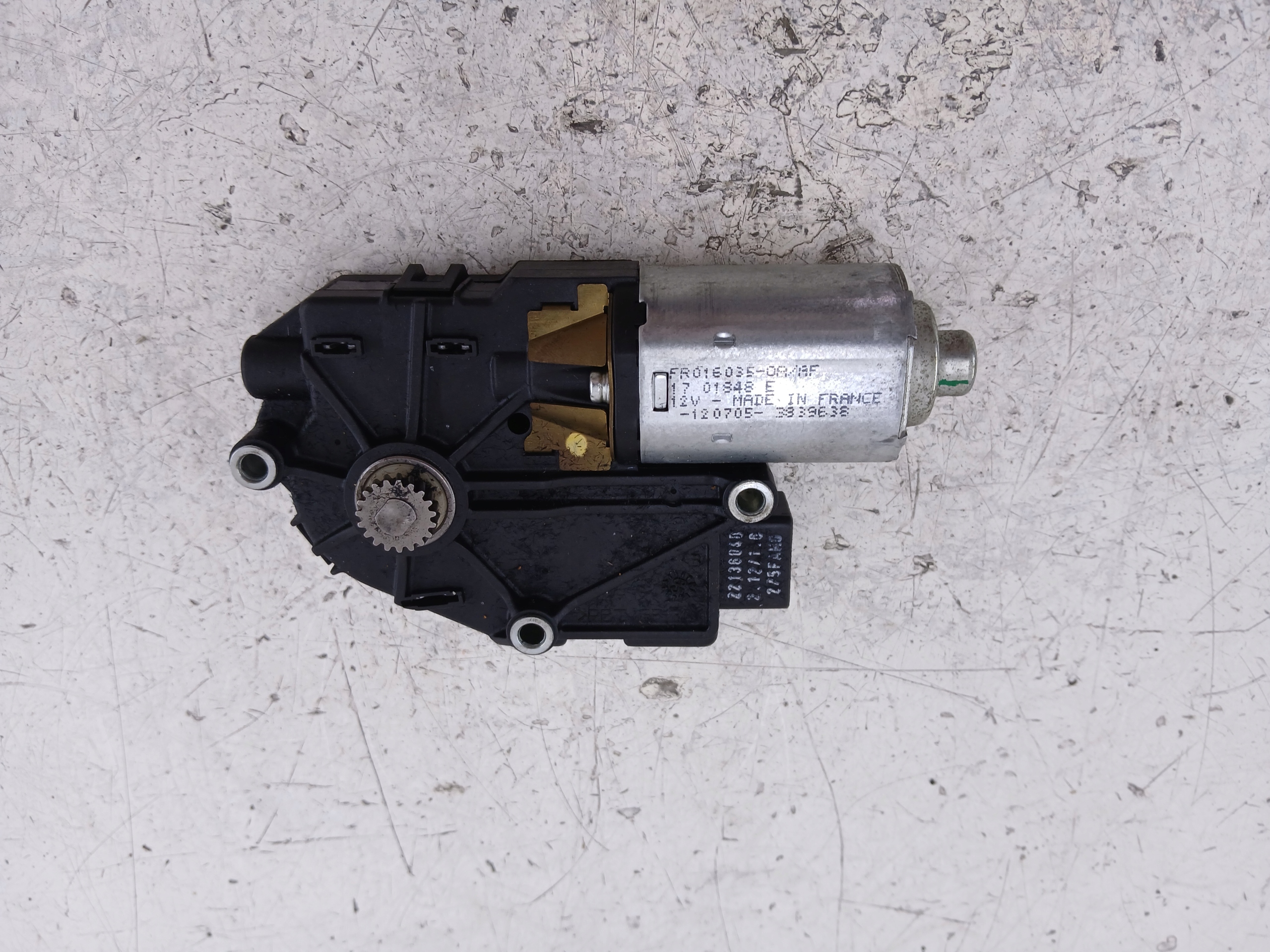 PEUGEOT 307 Micro moteur Toit ouvrant