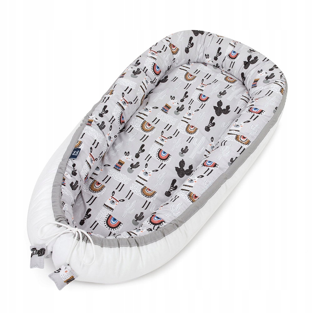 Zestaw 6w1 Średniaka: Kokon + Kołderka + Poduszka + Motyl + Rożek + Rogal - Liczba elementów 6 szt.