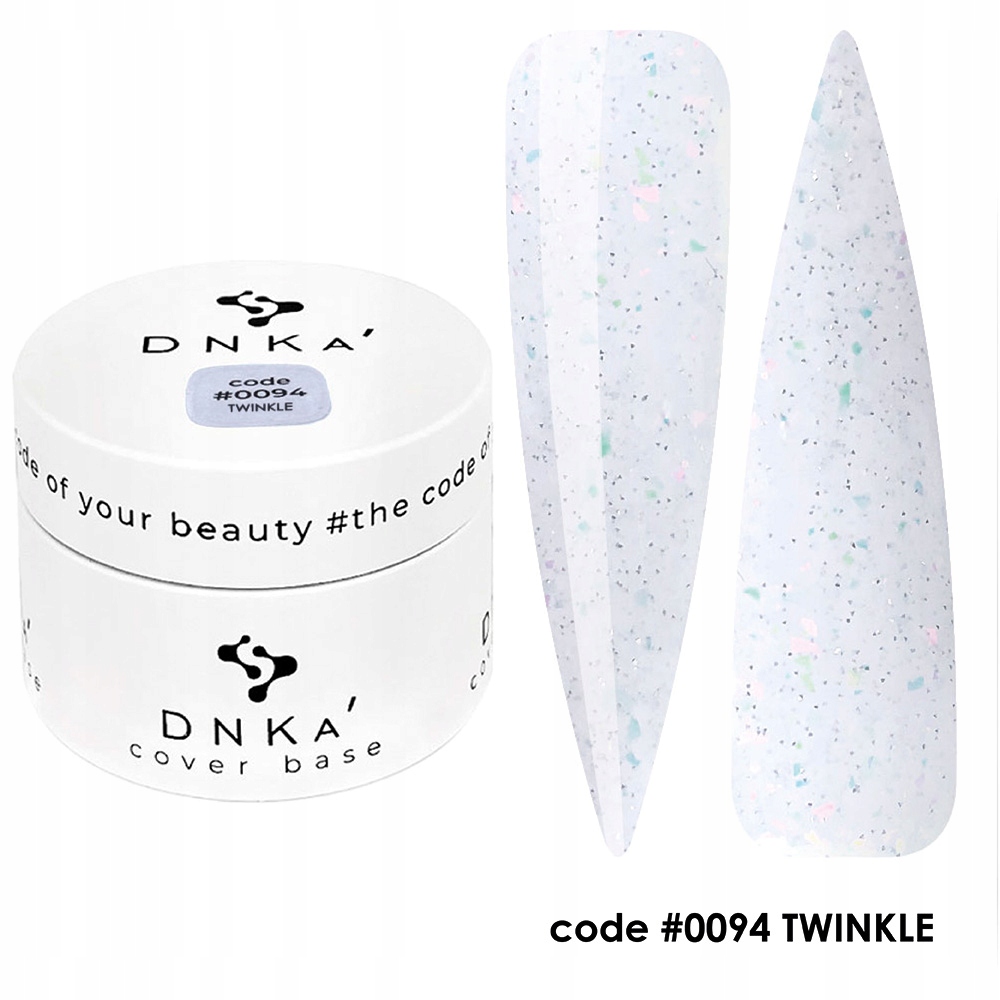 Hybridní báze ve sklenici Dnka Rubber Base French (cover) 30 ml #0094 Prosecco
