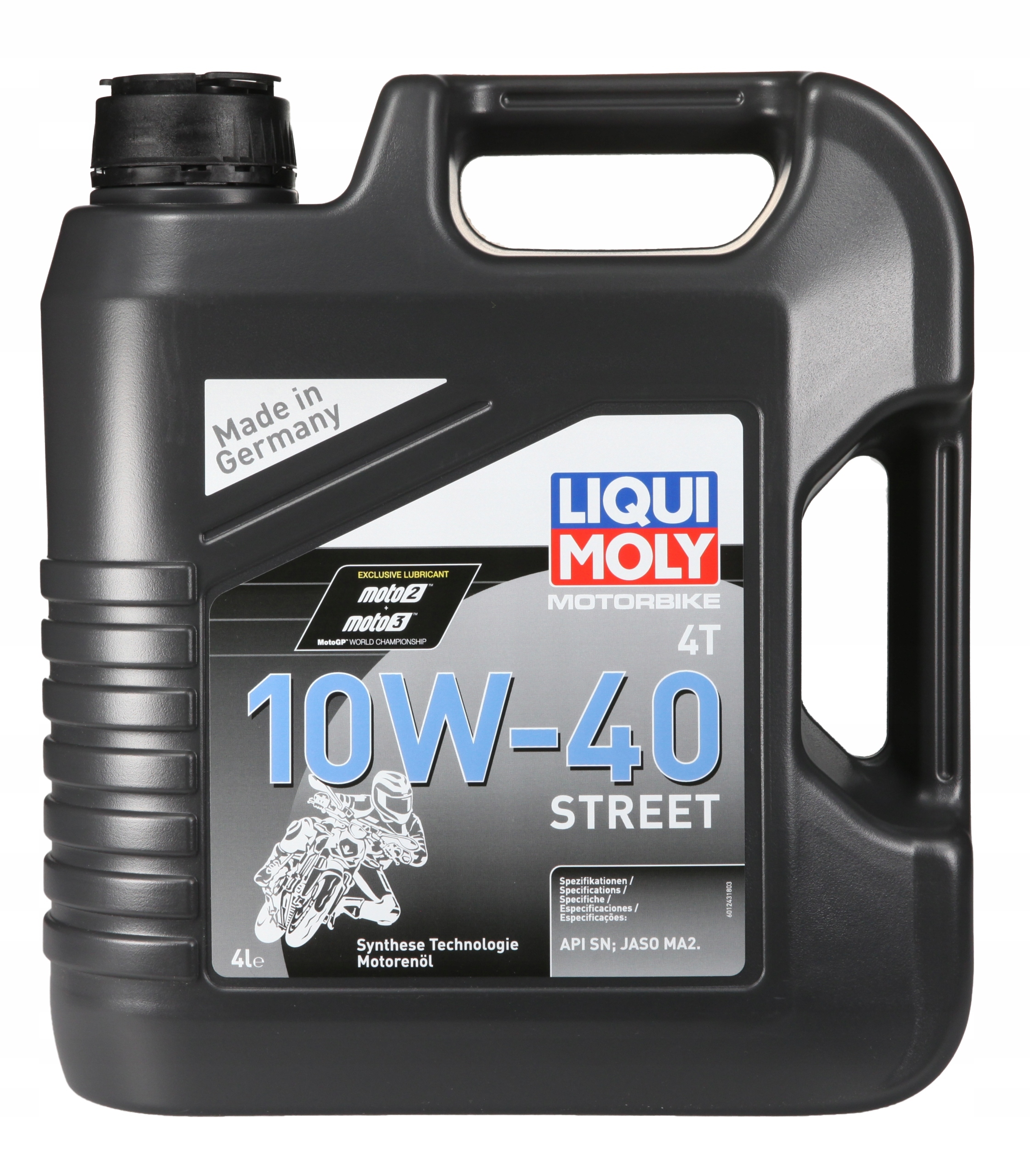 LIQUI MOLY MOTORBIKE 4T 10W40 STREET - 1243-4L