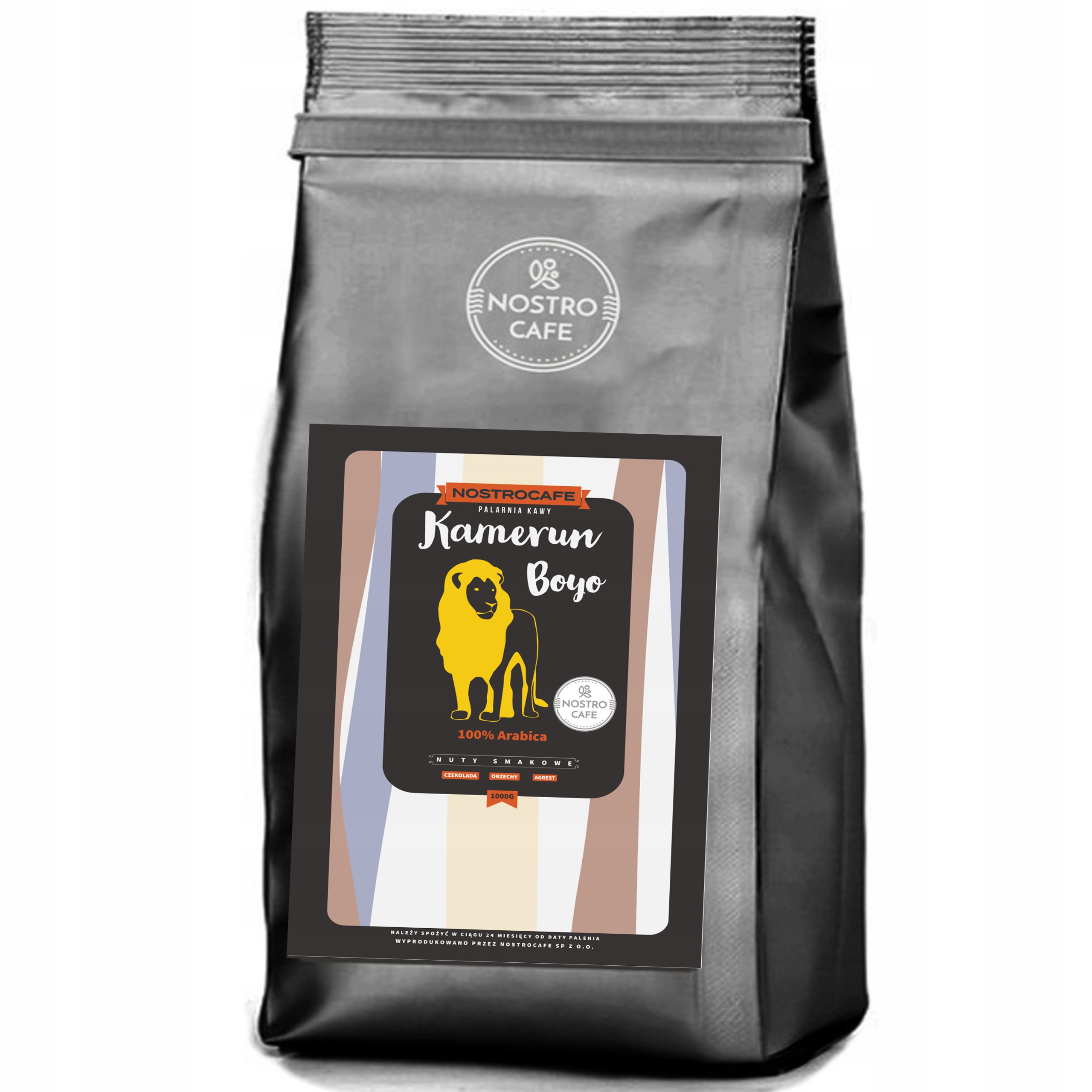 Levně Káva Zrnková 1KG Kamerun Boyo Čerstvě Pražená