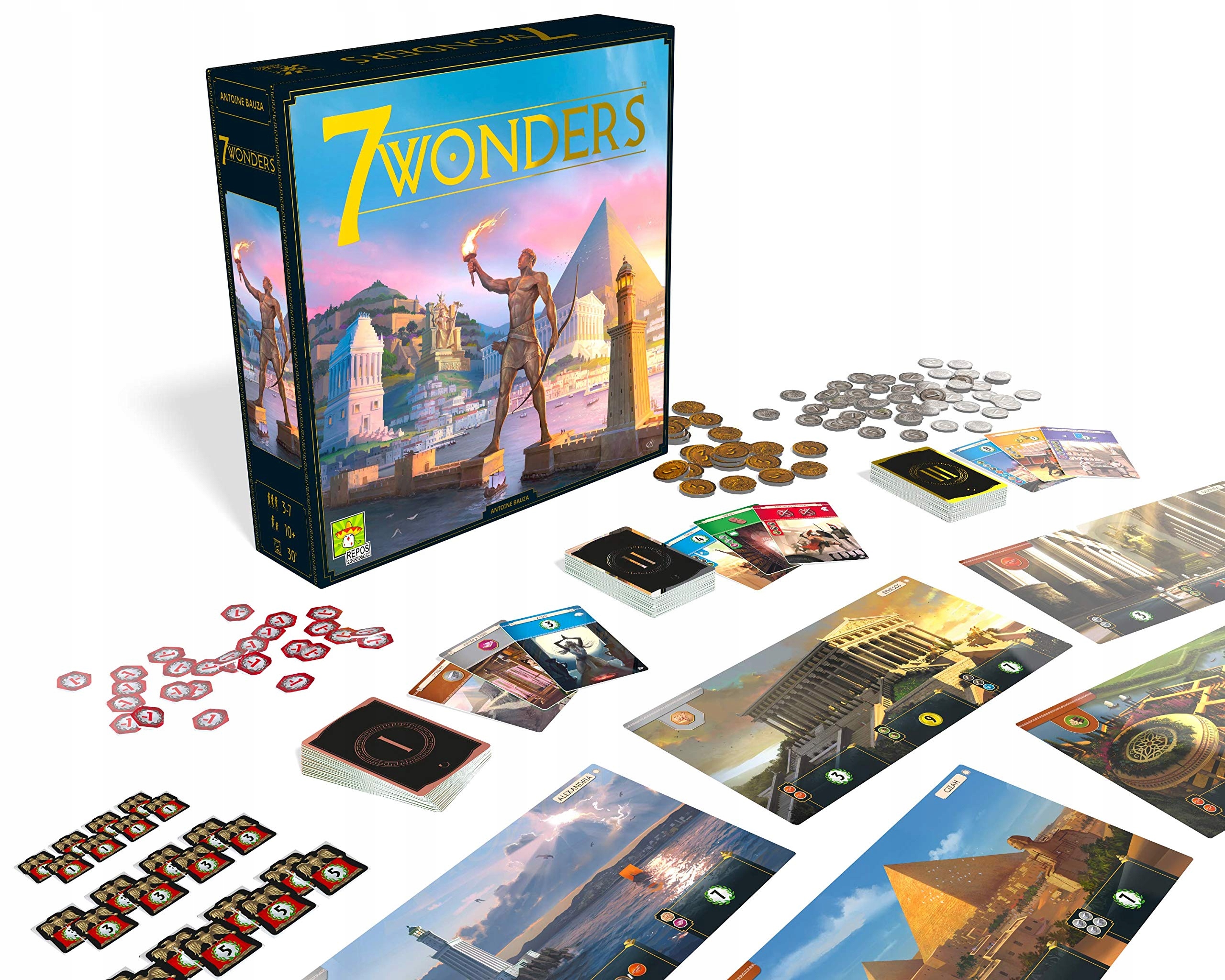 Repos 7 Wonders Czas rozgrywki Do 30 minut