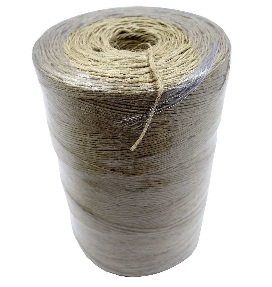 Sznurek 1mm lniany natural 500g 825m 150x3 13448
