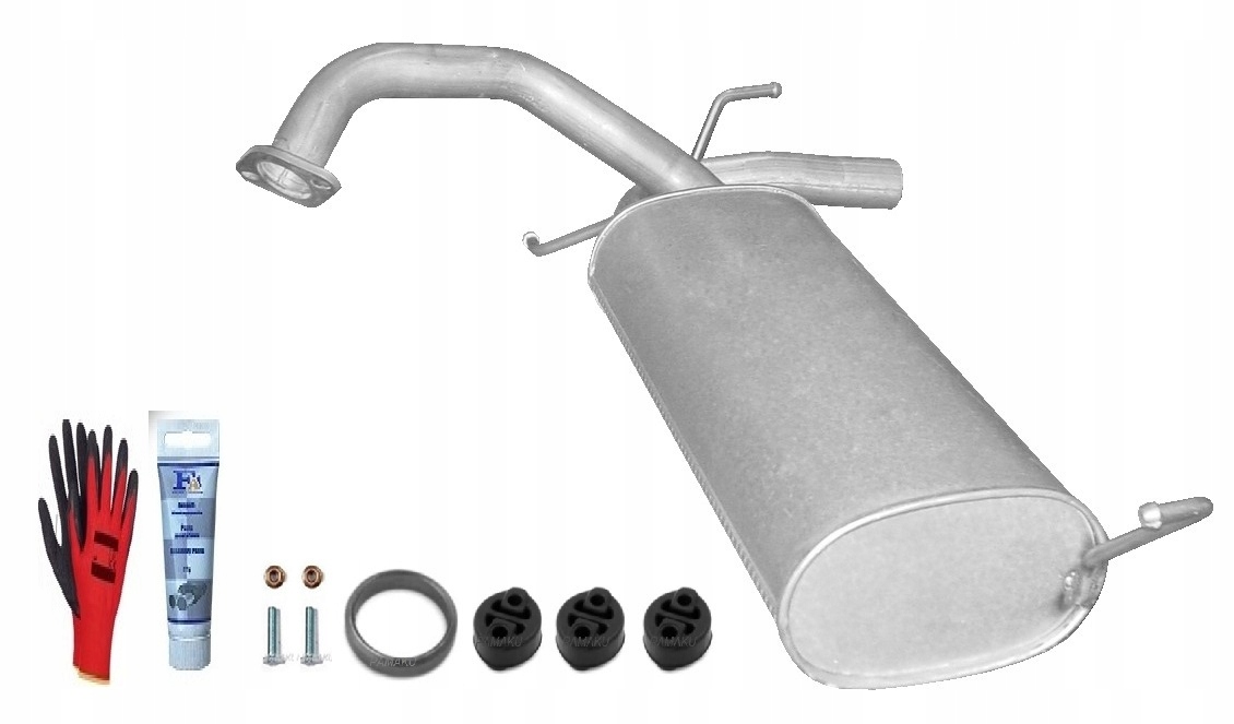 Suzuki SX4 1.6 1.9 Td (2006-2014) Tlumič Tlumič Výfuku bonus