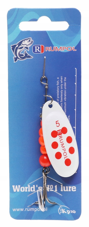 BLACHA Błystka Obrotowa OBROTÓWKA nr 5 12,3g 150153 Marka Rumpol