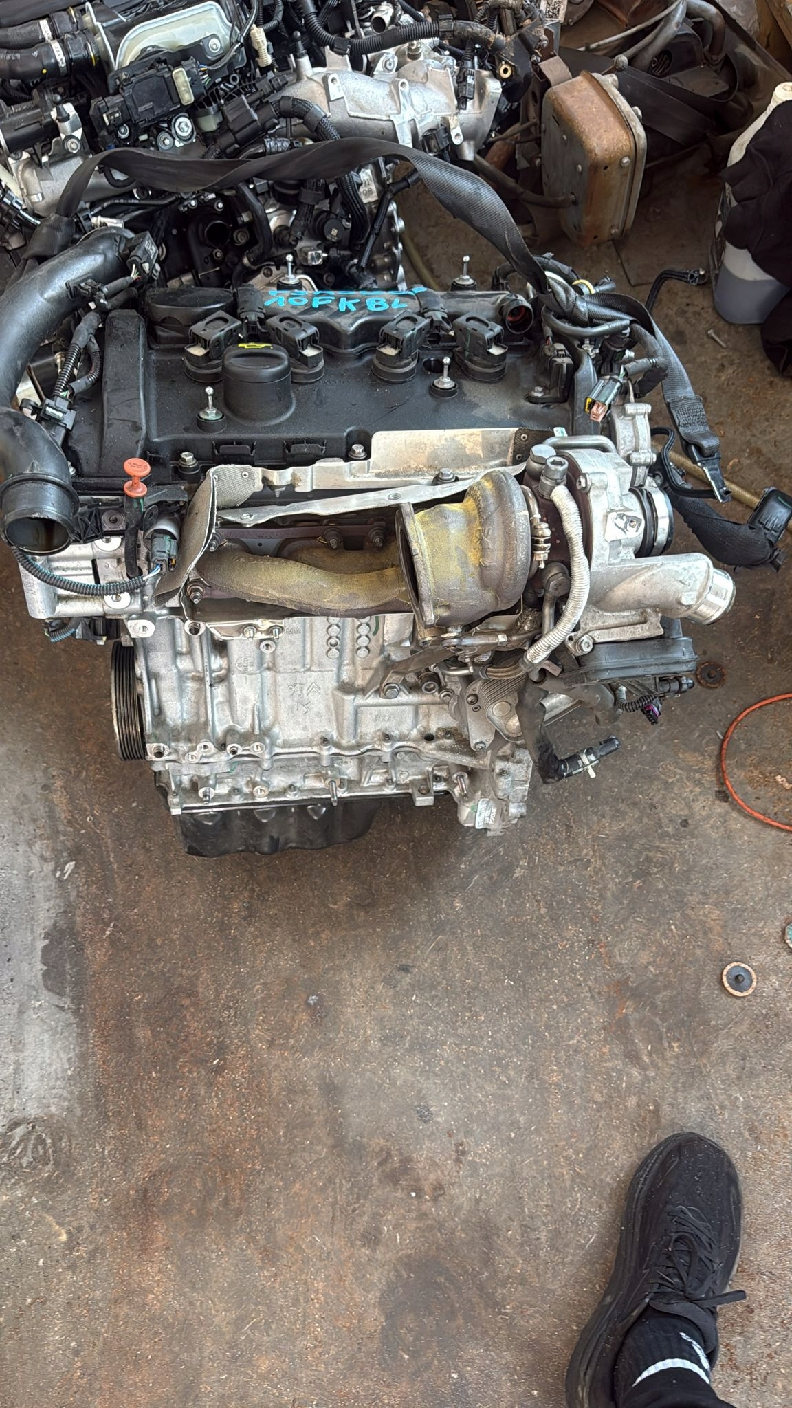 engine complete PEUGEOT CITROEN 10FKBL PSA5G06 PSA 5G06