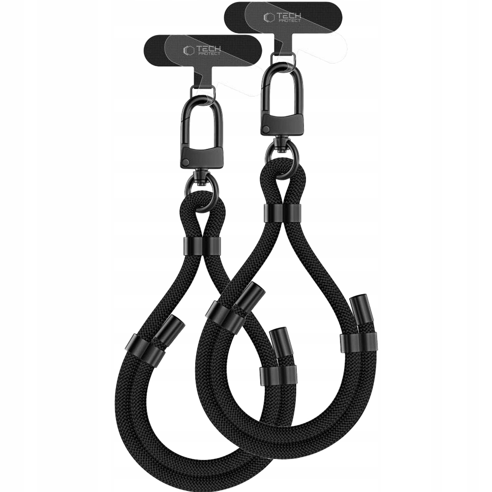 Tech- Protect C4S Rope Wrist Strap Black/ Black Tech- Protect