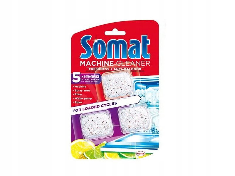 

Odkamieniacz do zmywarki Somat 3 x 19 g