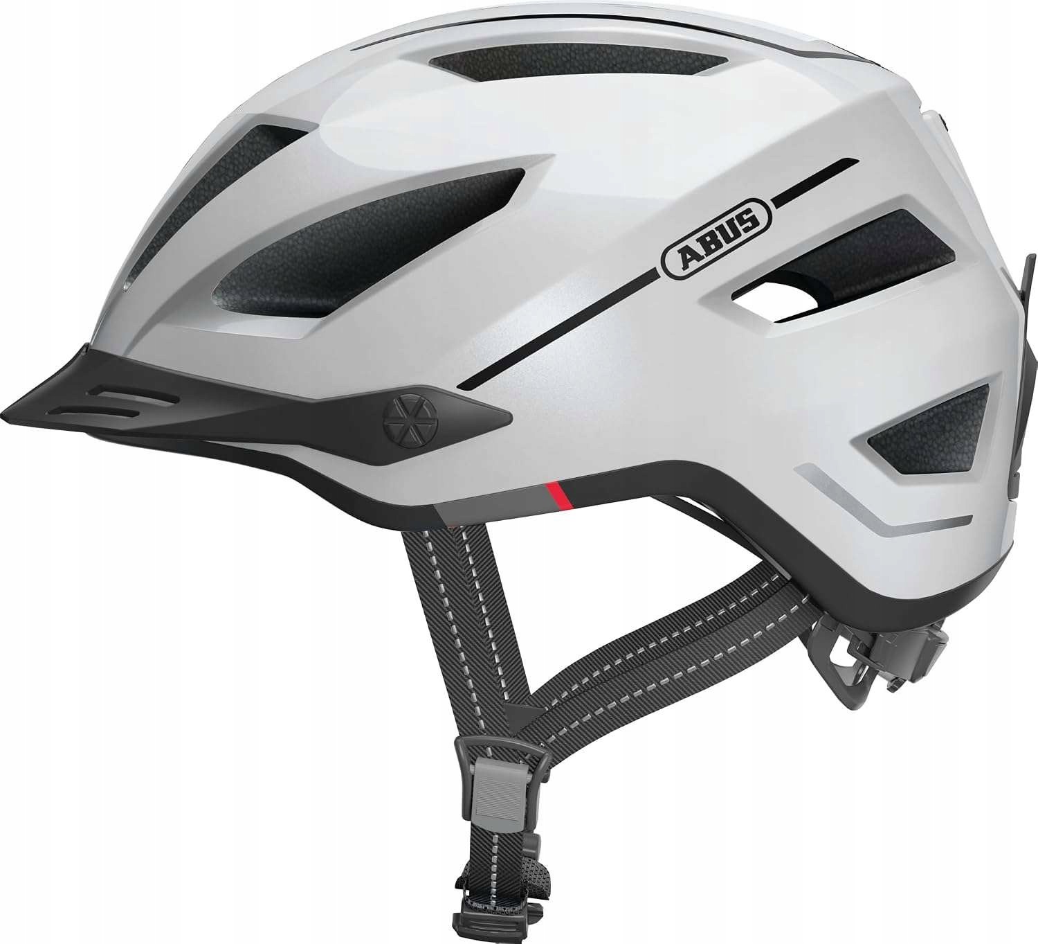 Kask rowerowy Abus Pedelec 2.0 Pearl White r. M 52-57cm
