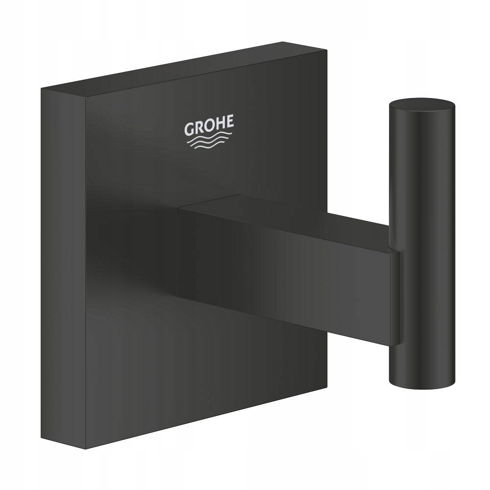 Start Cube Háček na koupací plášť černý matný Grohe 409612430
