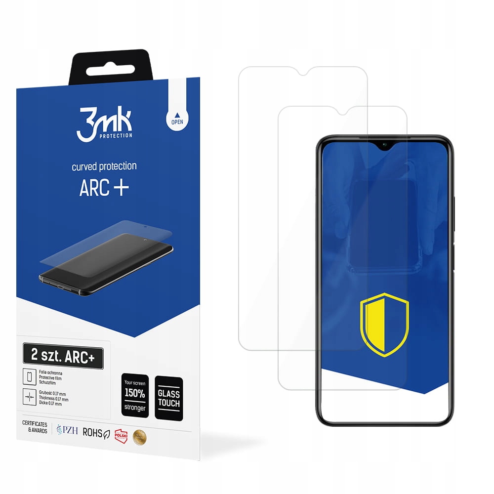

2x Folia 3mk na cały ekran do Xiaomi Redmi 9 Arc+