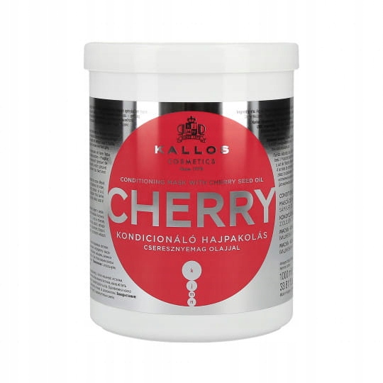 KALLOS MASKA 1000ML CHERRY