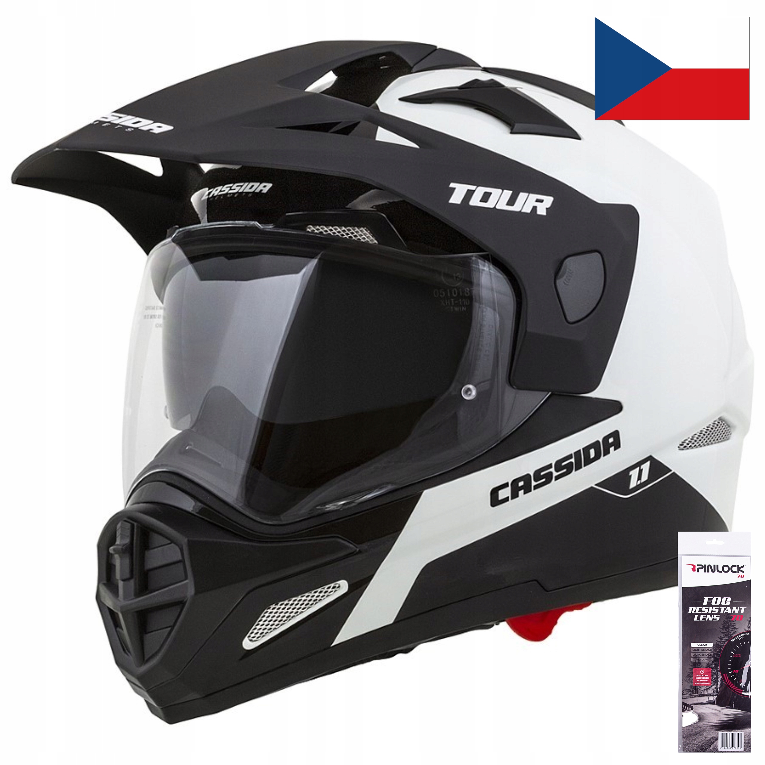 CZESKA CASSIDA TOUR KASK MOTOCYKLOWY CROSS DUAL L Producent Cassida