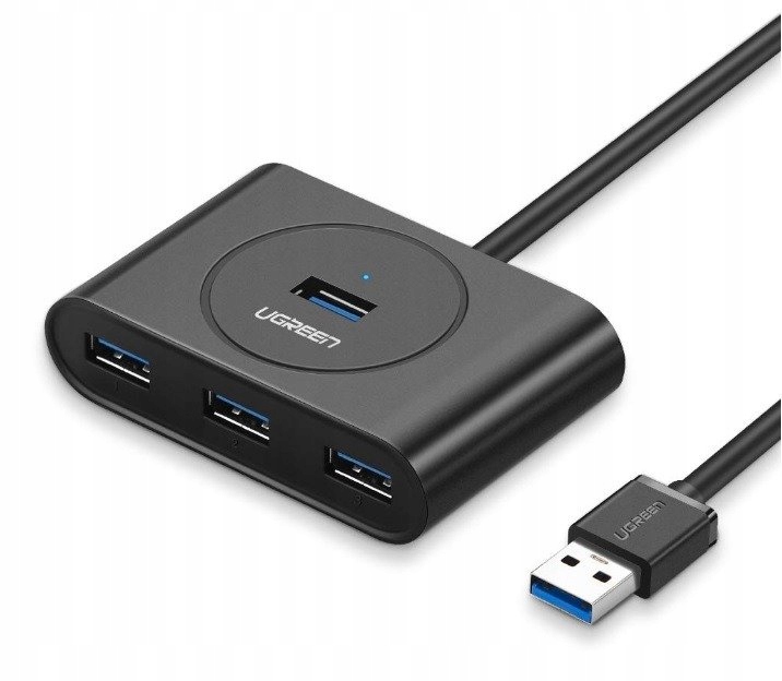 

Hub Port Węzłowy Ugreen Usb 3.0 4W1 0,5M