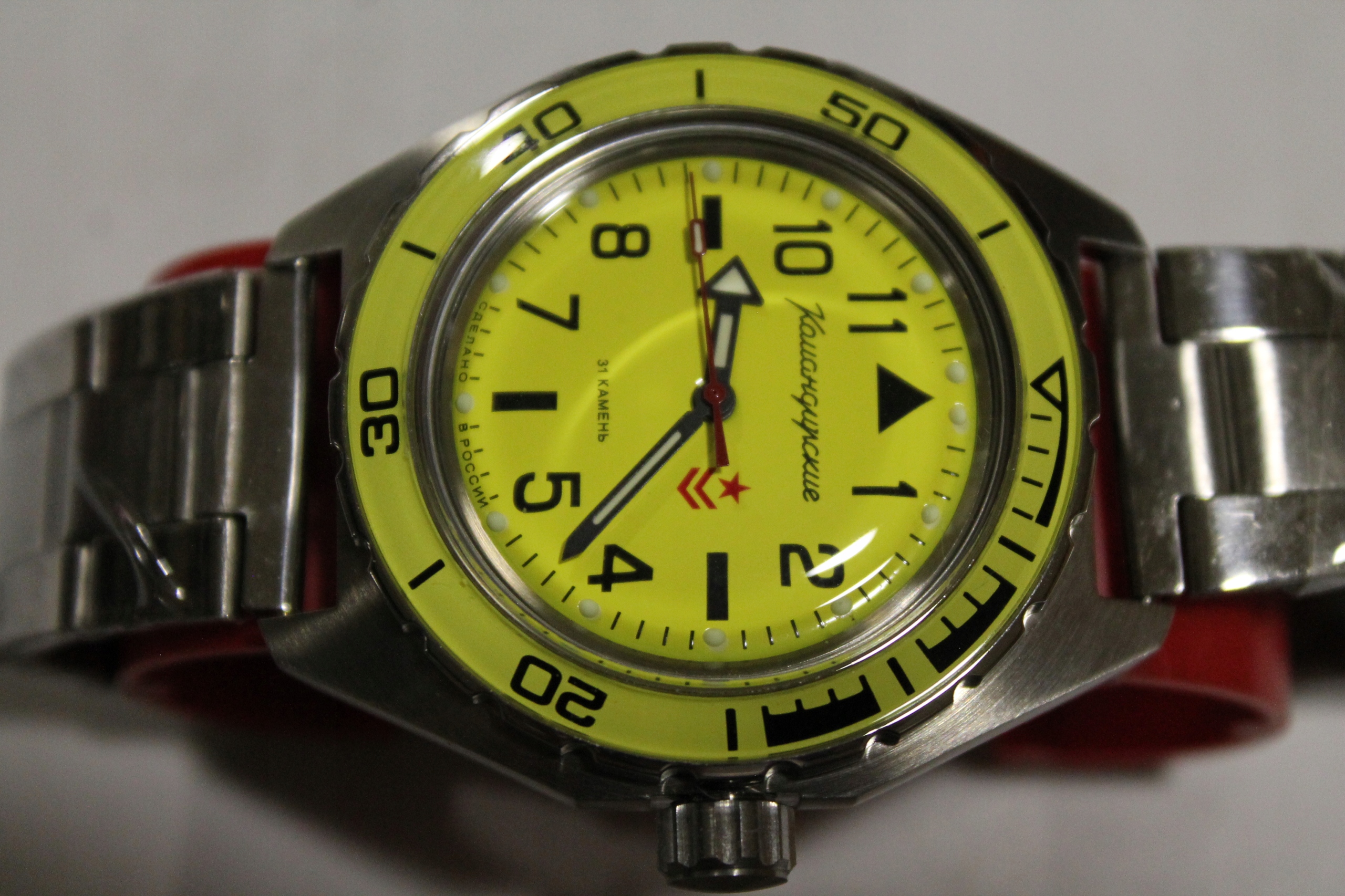 Wostok Vostok K-65 Ocel Automat 200 m NOVÝ!!650859