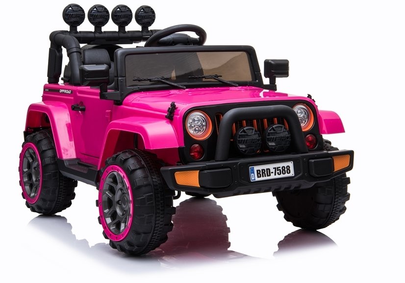 

Autko na akumulator Jeep samochód Pilot Skóra
