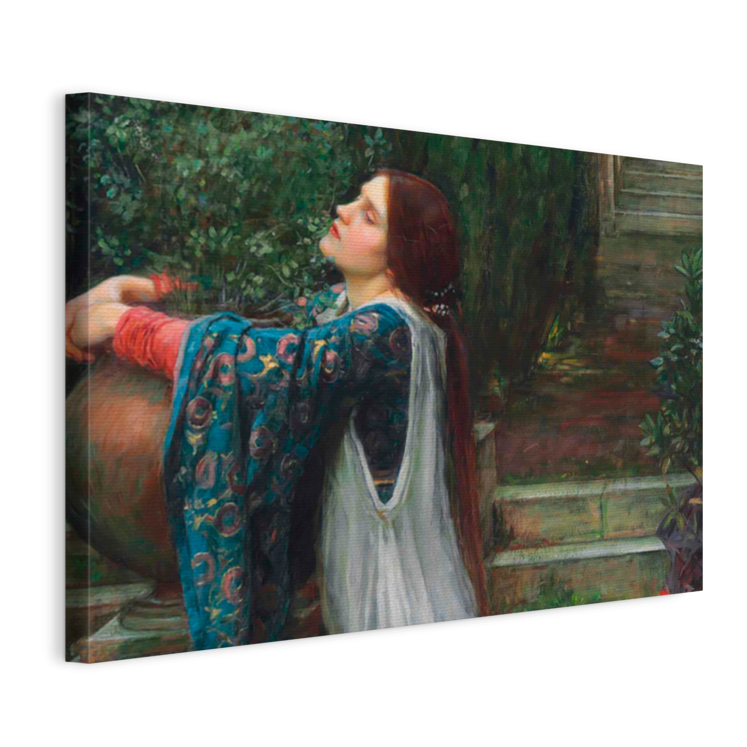 Obraz Na Plátne John Waterhouse Izabela A Kvetináč Bazalky 120x80