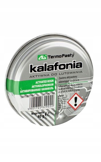 

Kalafonia Ag Termopasty 40 g 40 ml