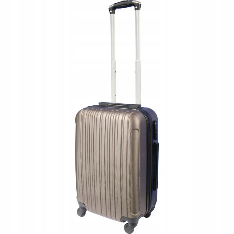 Kufrík Kosmo 970 Abs Plus hnedý s kódovým zámkom 56 x 36 cm