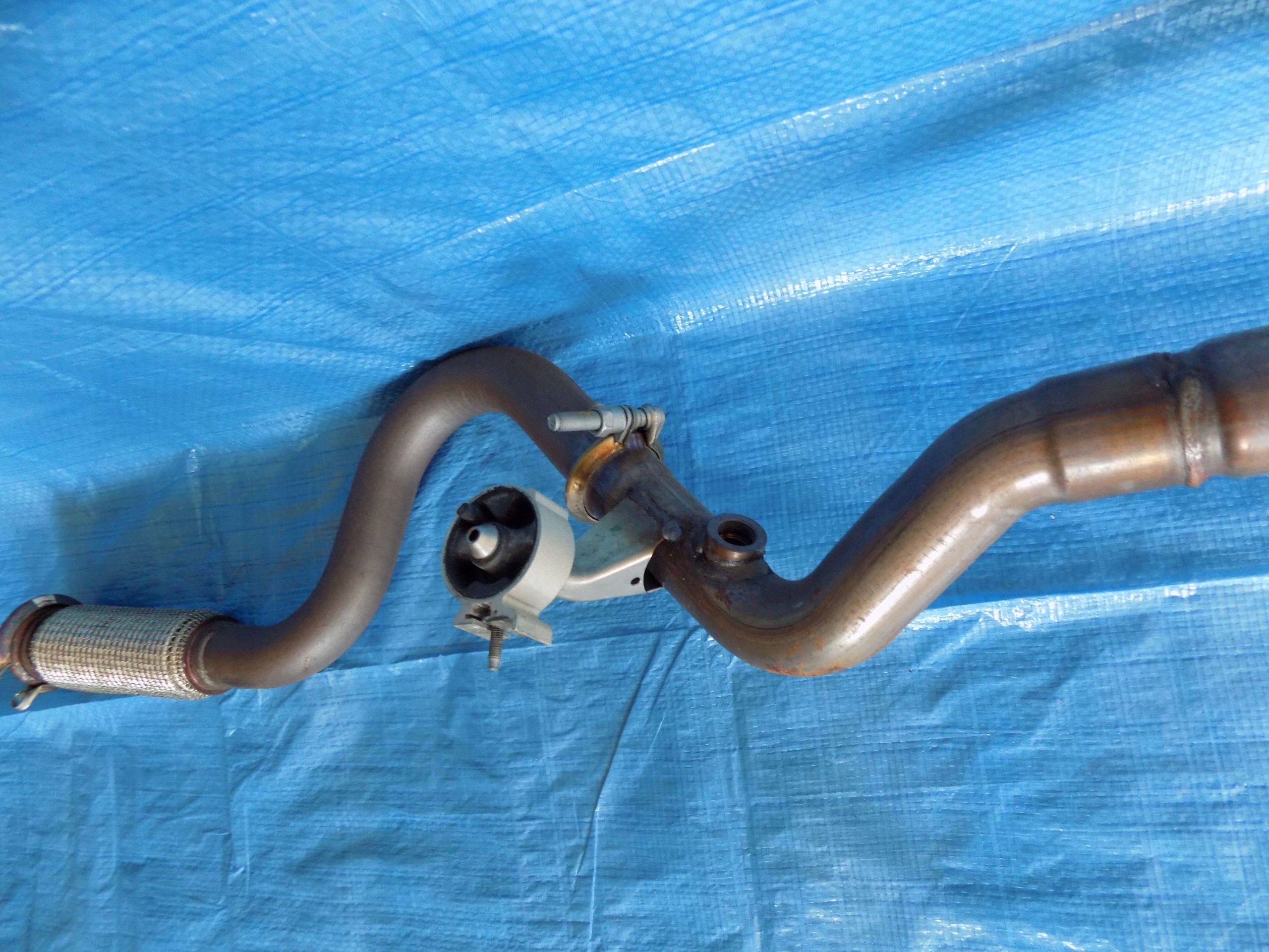 exhaust pipe pipe TLUMIK CITROEN DS3 CROSSBACK 1,5BLUEHDI