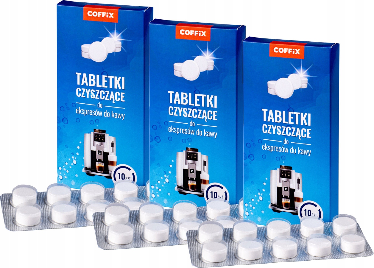 Coffix Tabletki czyszczące do ekspresów 30X2G
