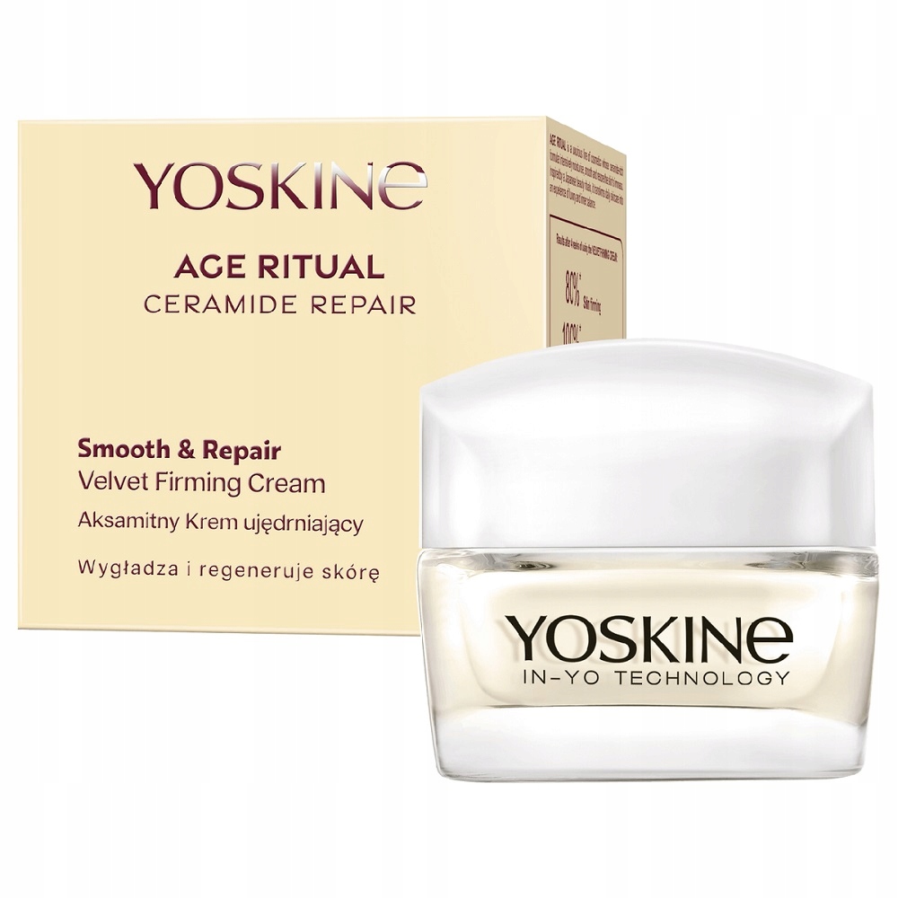 Yoskine Age Ritual sametový zpevňující krém na obličej 50 ml