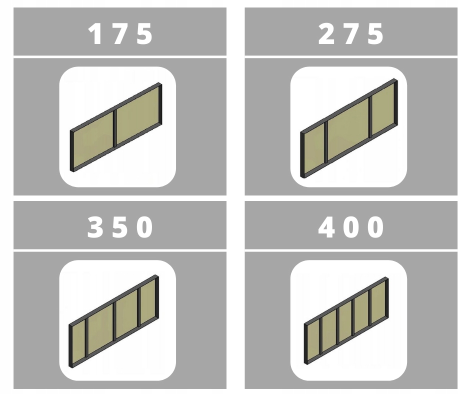 Płyta półka blat MDF regału HL HDF 6X735X485 HELIO Informacje dodatkowe regulowany rozstaw