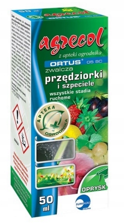 

Ortus 50ml przędziorki szpeciele insekty