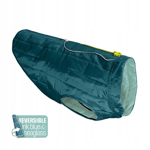 Kurgo Loft Nepromokavá bunda pro psy Ink Blue/Seaglass Xs