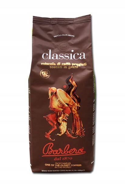 Kawa ziarnista Barbera Caffe Classica 1000 g