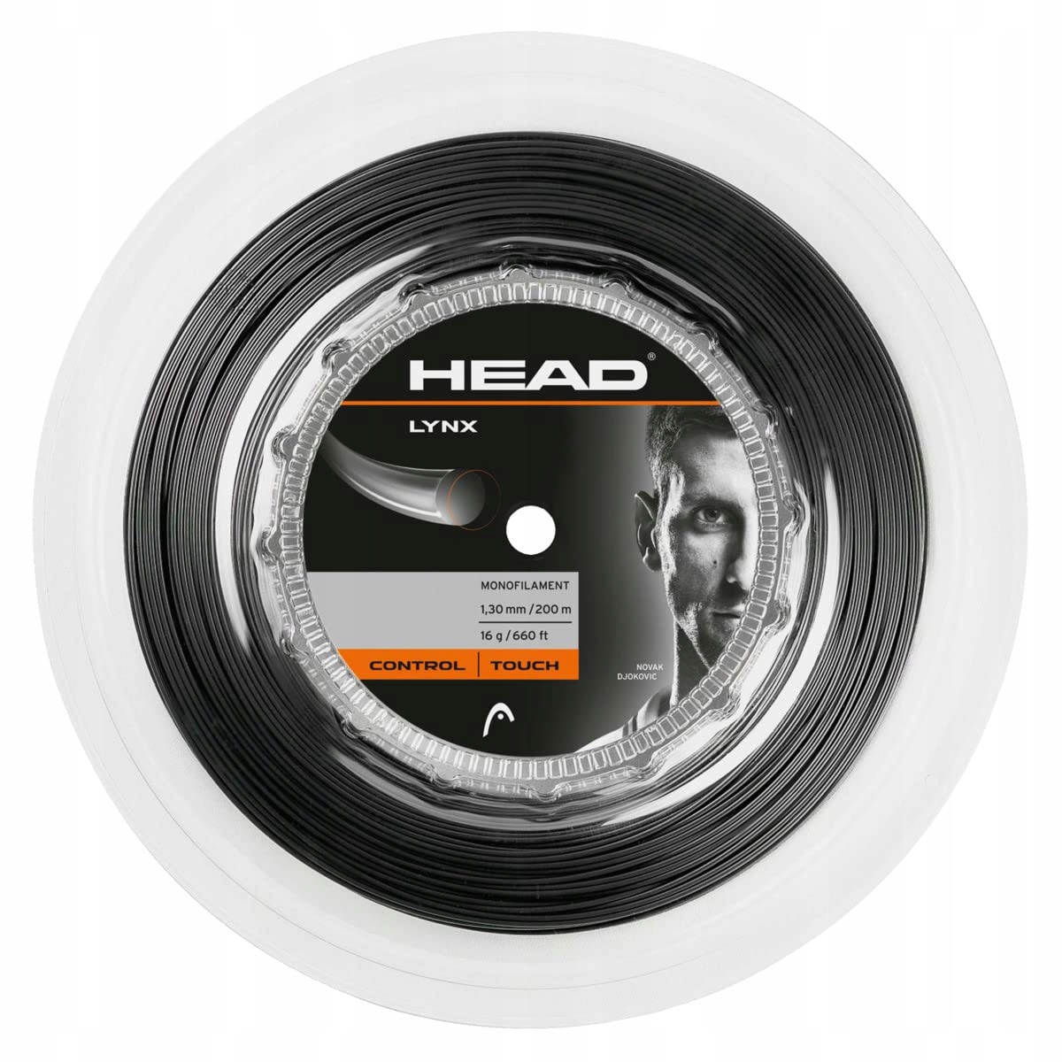 Head Unisex's Lynx Racquet String-Multi-Colour, Size 17/200 m