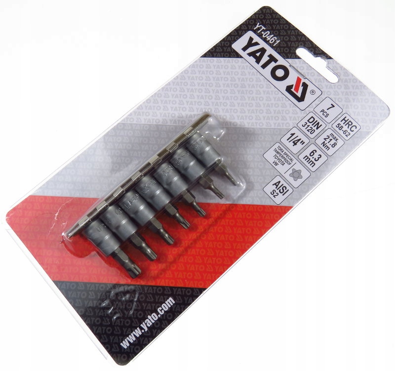Torx 5 cio kantowy PRZEPŁYWOMIERZ Yato 0461 Marka Yato