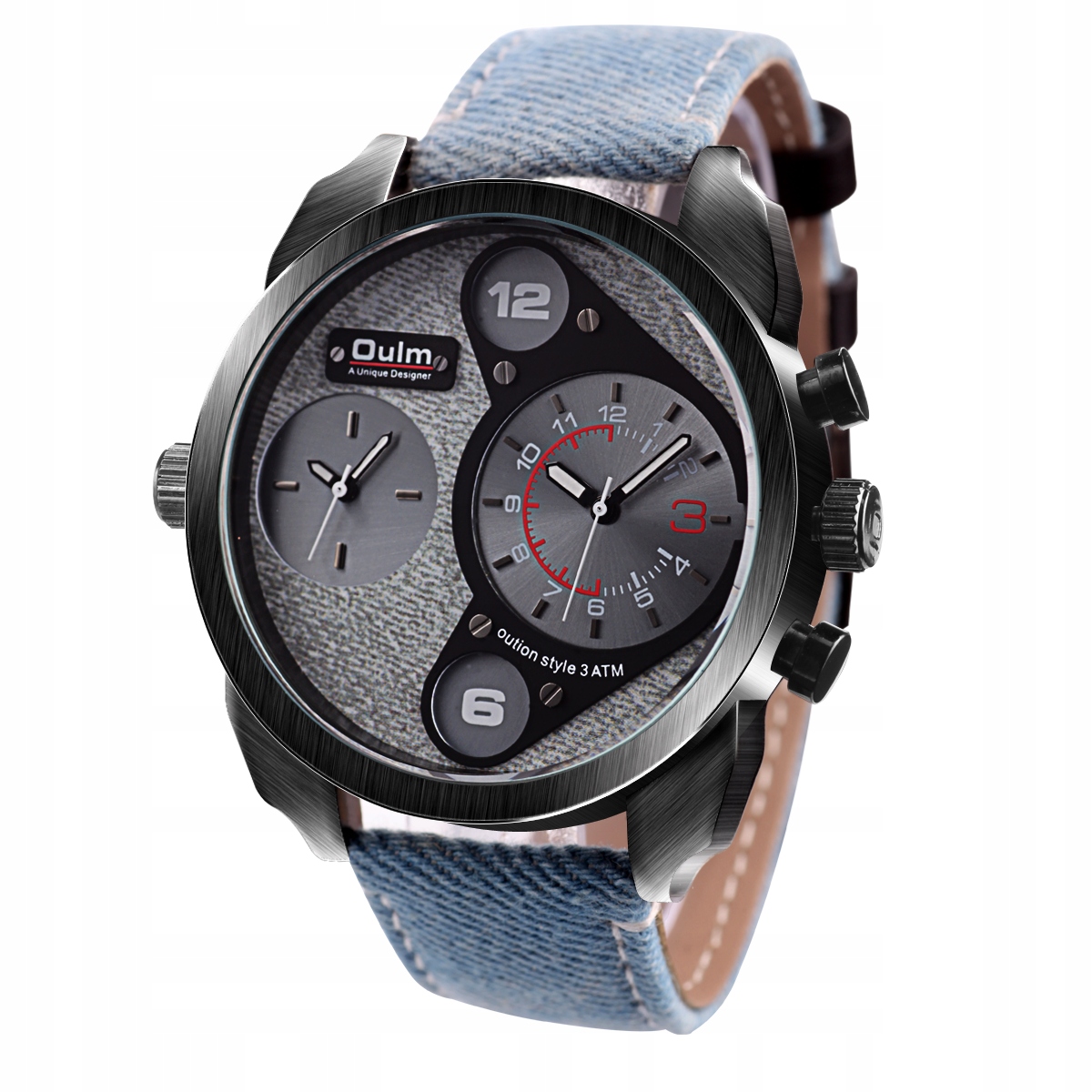 

Zegarek Męski Oulm Piękny Design 4 Kolory Super