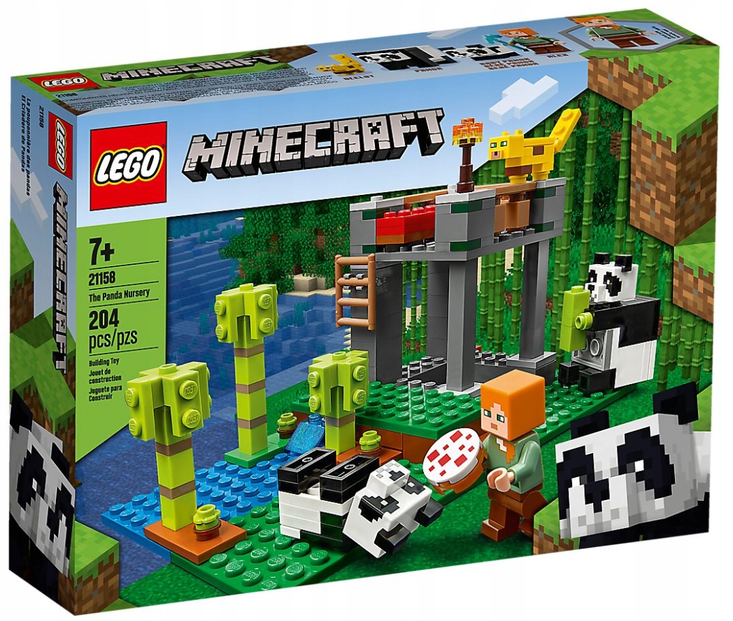 

Klocki Lego Minecrafat Żłobek Dla Pand 21158