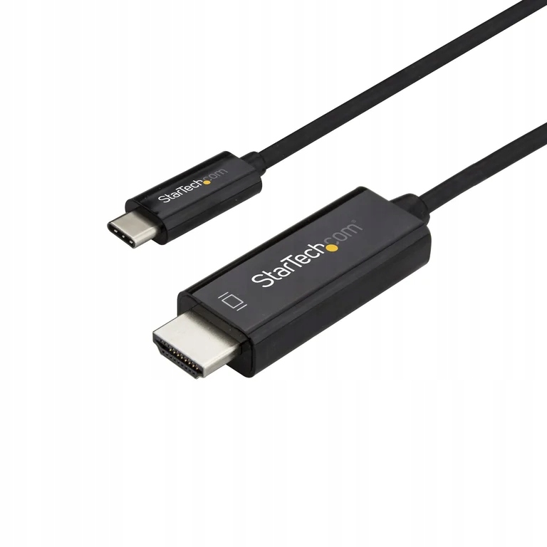StarTech.com CDP2HD1MBNL adapter kablowy 1 m USB C HDMI Czarny