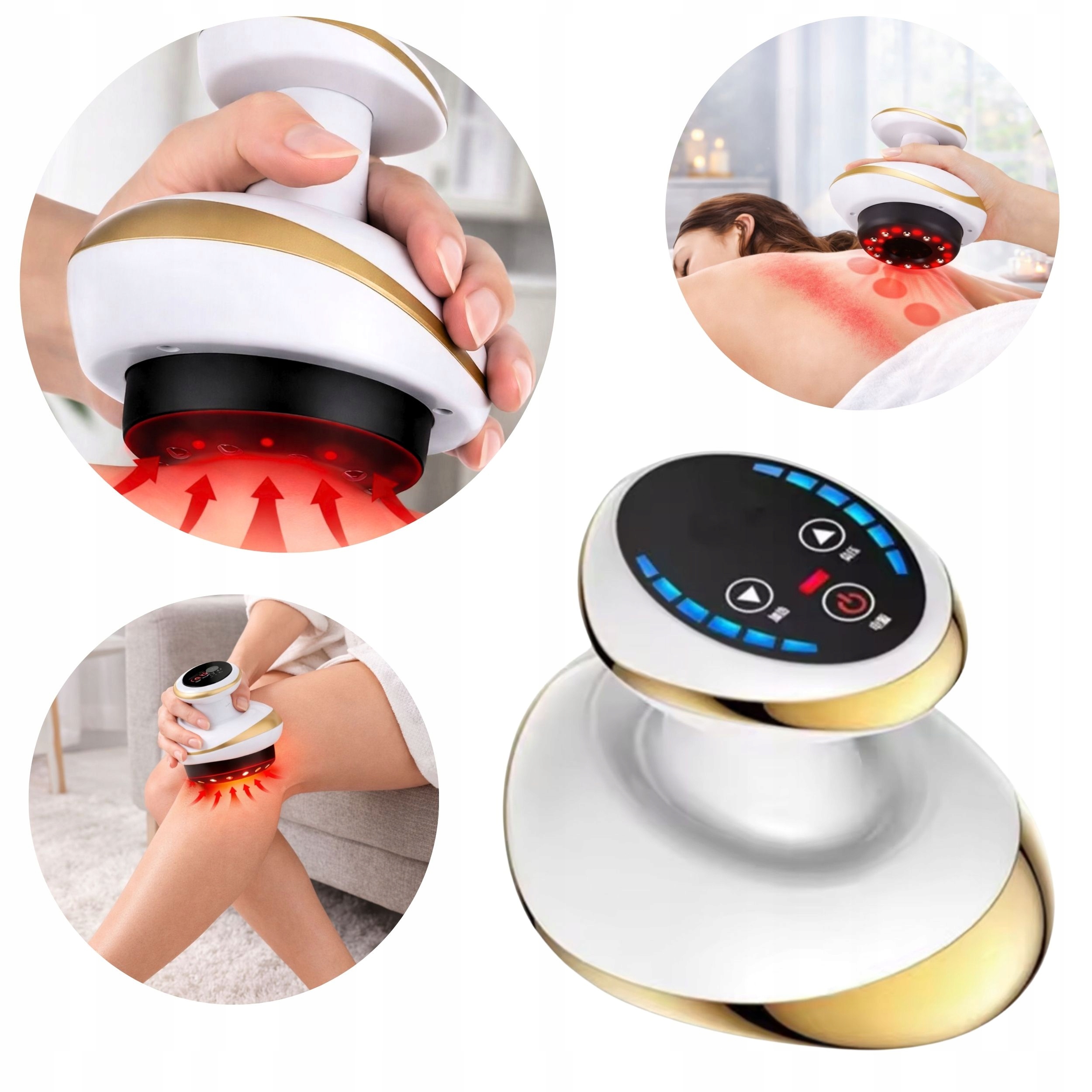 Masażer Antycelulitowy Guasha Wyszczuplający Na Celulit Bańka Ujędrniająca