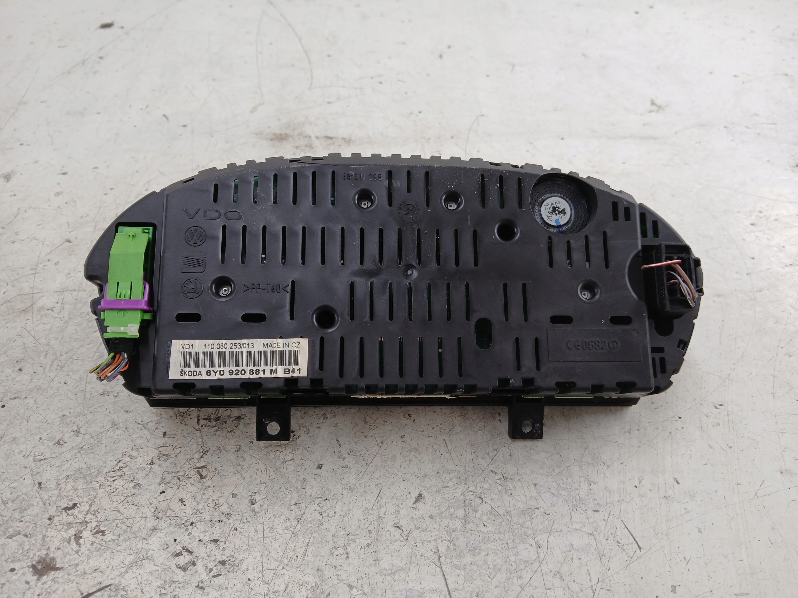 SKODA FABIA and 1.2 dials dials 6Y0920881M