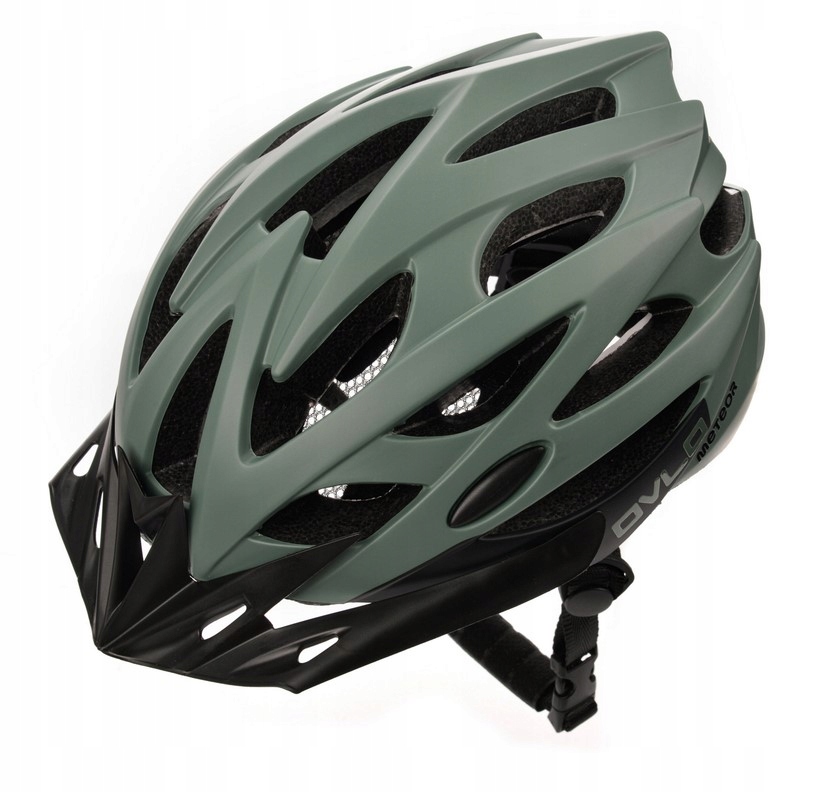 Kask rowerowy meteor regulowany r.M Ovlo regulacja 55-58cm daszek