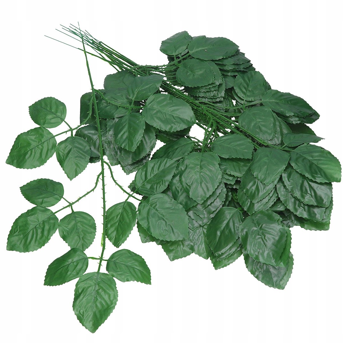 LIŚĆ SZTUCZNE LIŚCIE GAŁĄZKI NA STROIK 12szt Wysokość maksymalna 46 cm