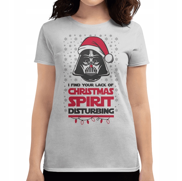 

Koszulka Christmas Spirit Vader Gwiezdne Wojny M