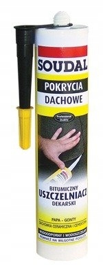 

Bitumiczny Uszczelniacz Dekarski Czarny 280ml