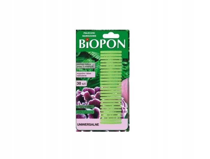 

Biopon pałeczki nawozowe uniwersalne 30szt