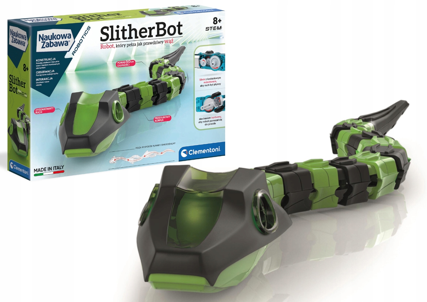 

Naukowa Zabawa Slitherbot Interaktywny Robot Wąż