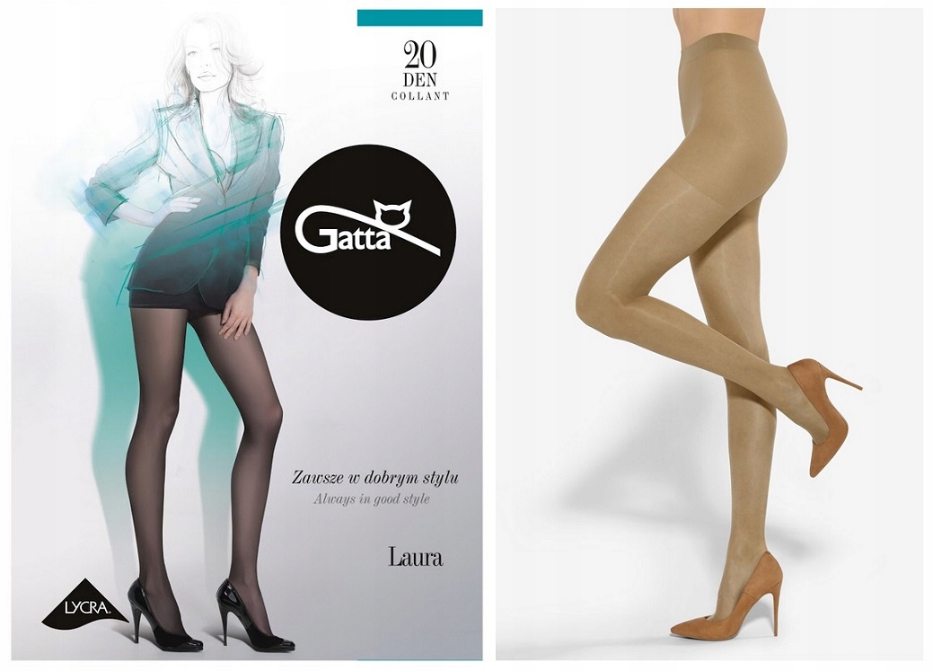 

Rajstopy Gatta Laura 20 Den 2-S Golden