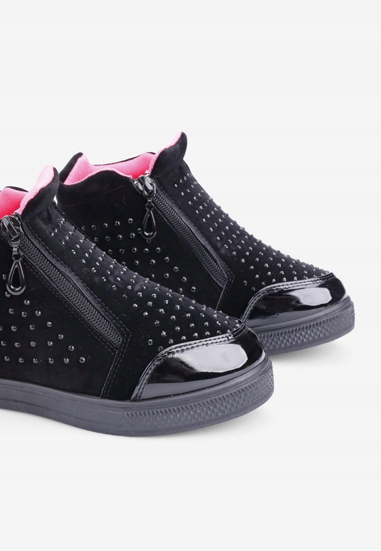 Sneakersy dziewczęce botki na ukrytym koturnie Stan opakowania oryginalne