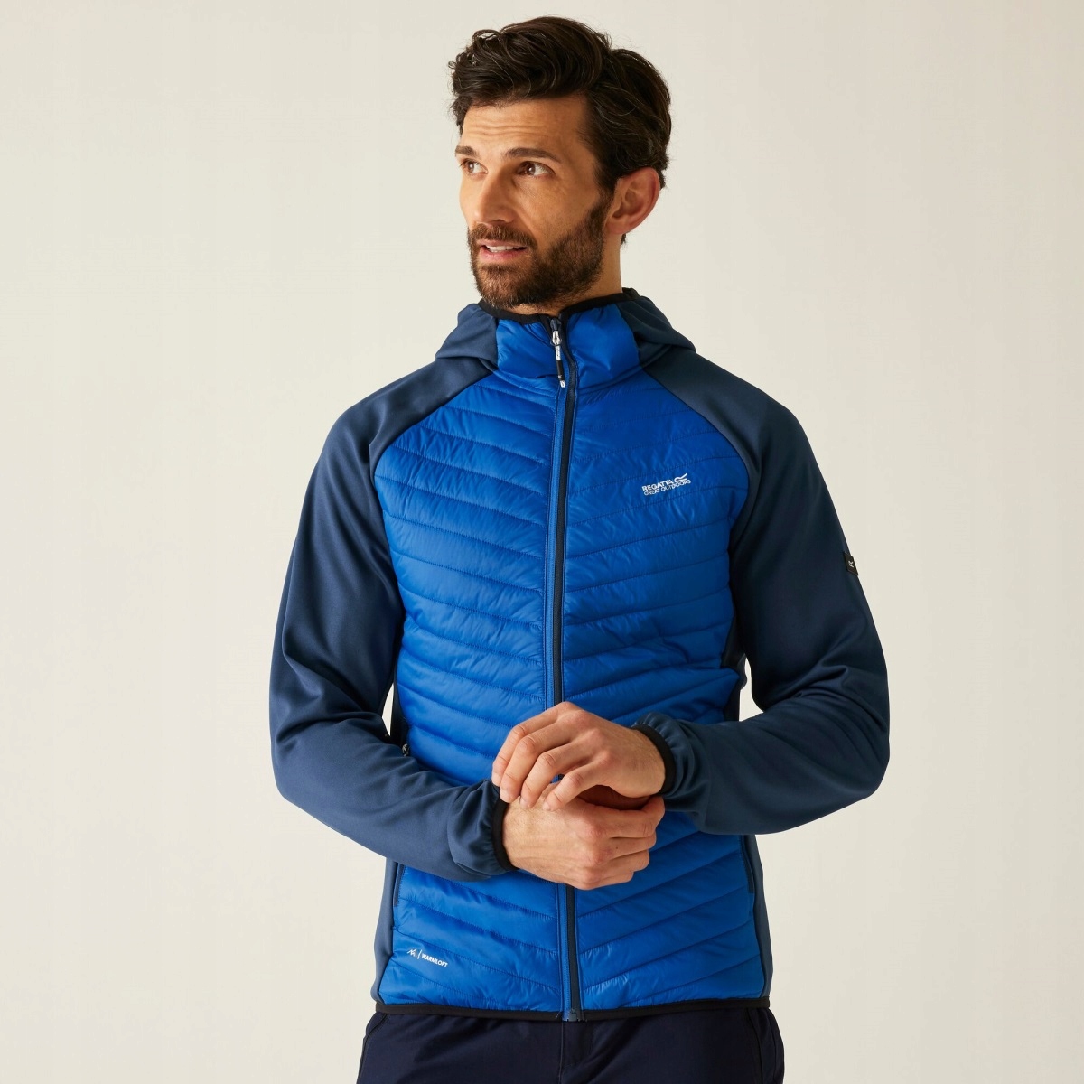 Pánská hybridní bunda Regatta Andreson modrá XL