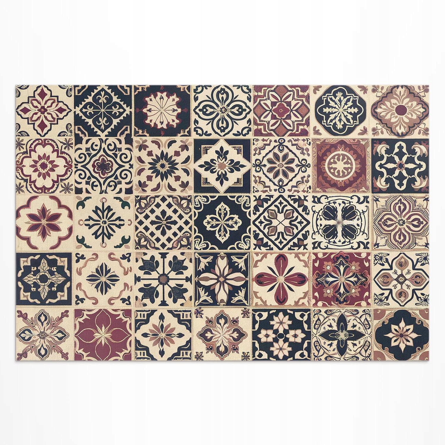 Vinylový vonkajší chodník Rozmer: 225 x 150 cm Vzor Staré vzorované dlaždice